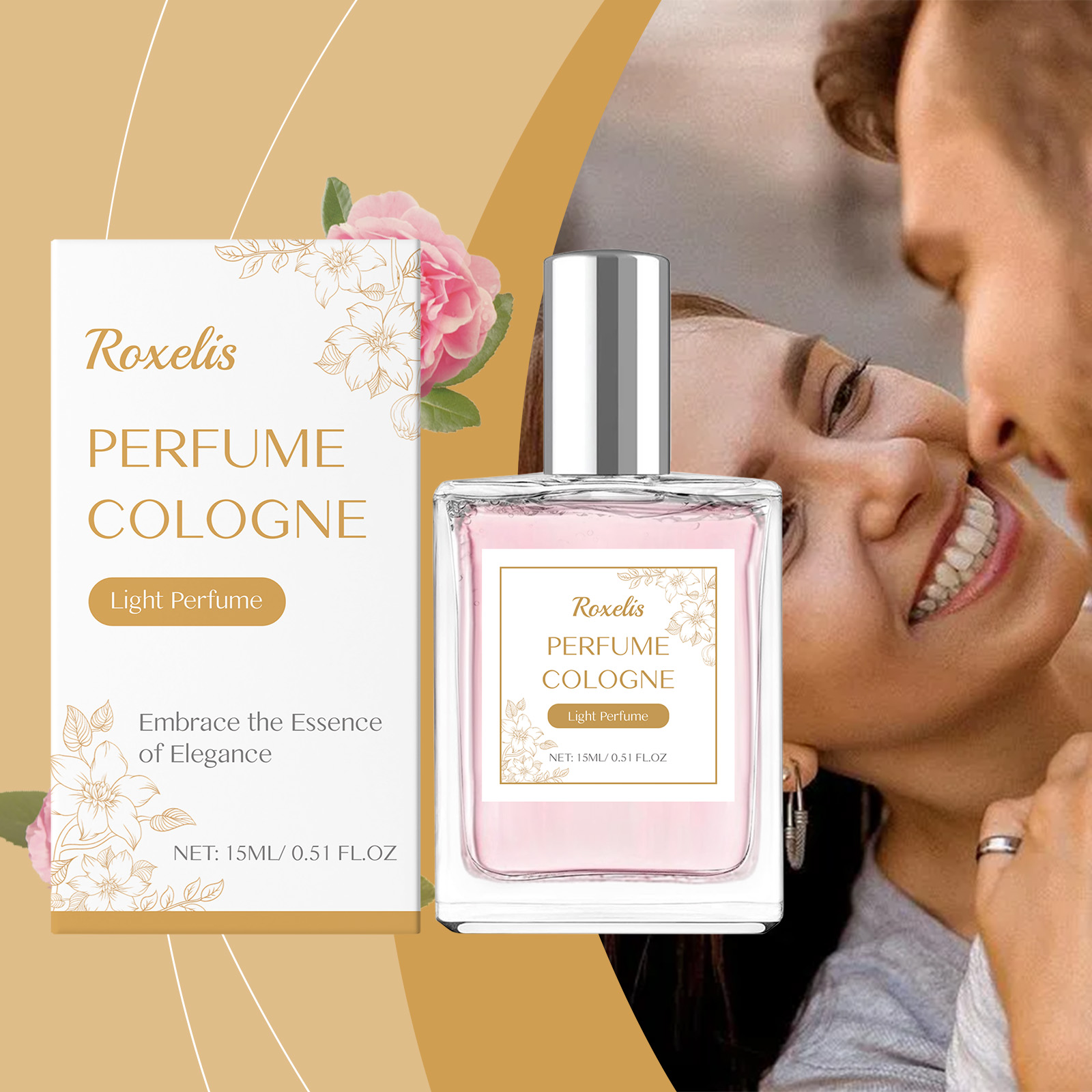 Eau De Cologne Natural Long Lasting Light Fresh For Wrist Behind Ear Daily Niche Couple Dating Perfume