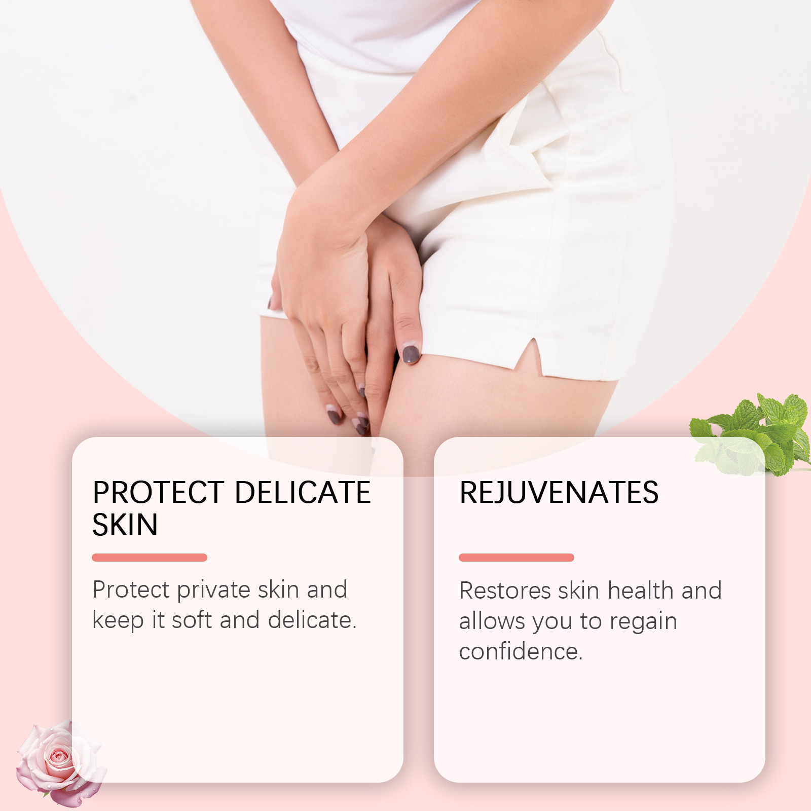 Ladies Care Cream Gentle Care Relieve Dryness Soften Skin Daily Moisturizing Nourishing Face Body Lotion