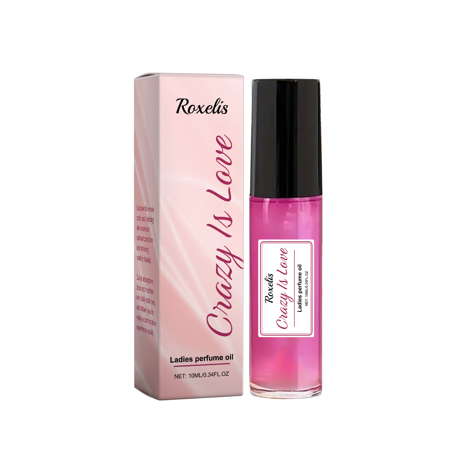 Women Roll On Perfume Unique Fragrance Charming Scent Light Long Lasting Sweet Gentle Romantic Aroma