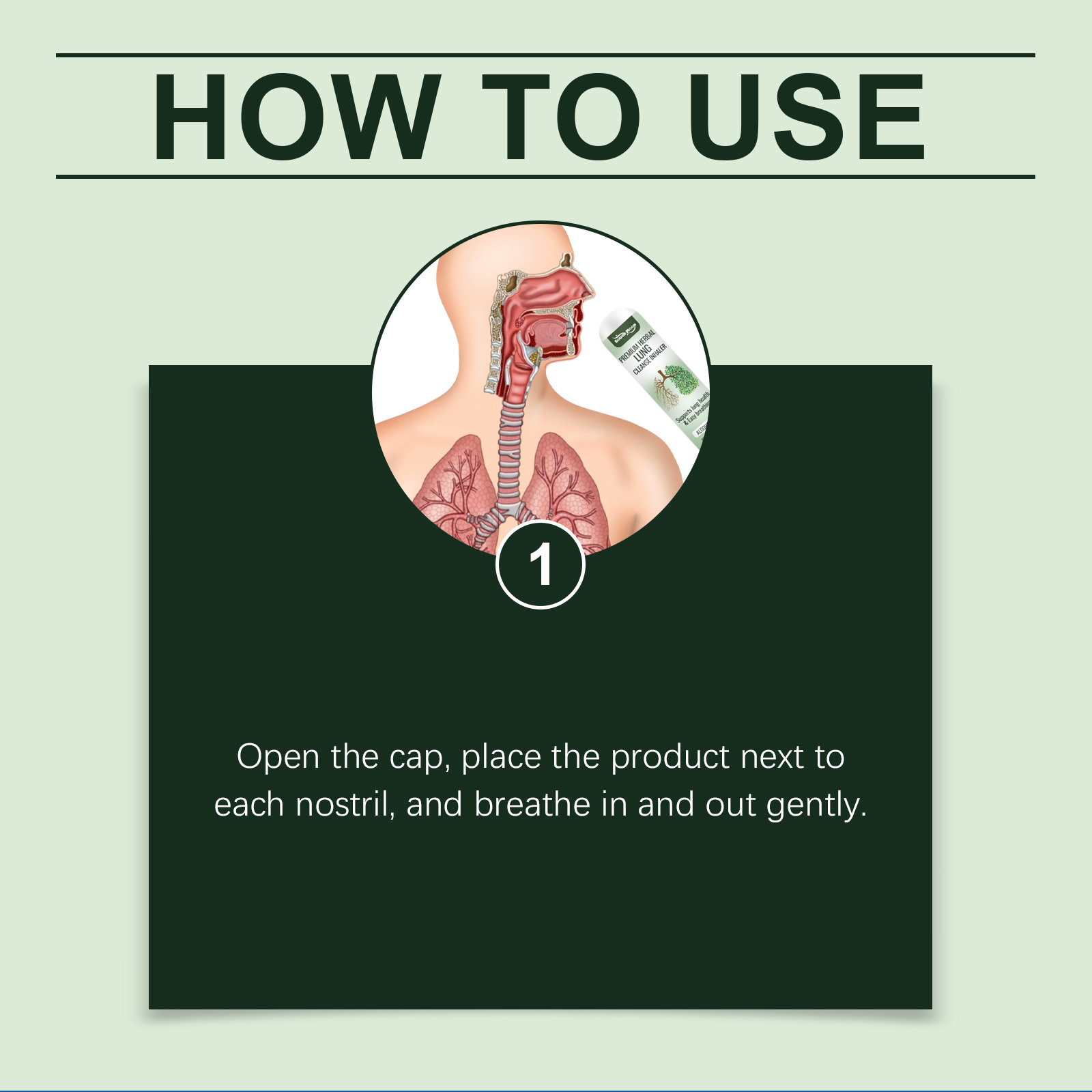 Herbal Body Care Nasal Inhaler Relieve Discomfort Gentle Care Fresh Smooth Nasal Device