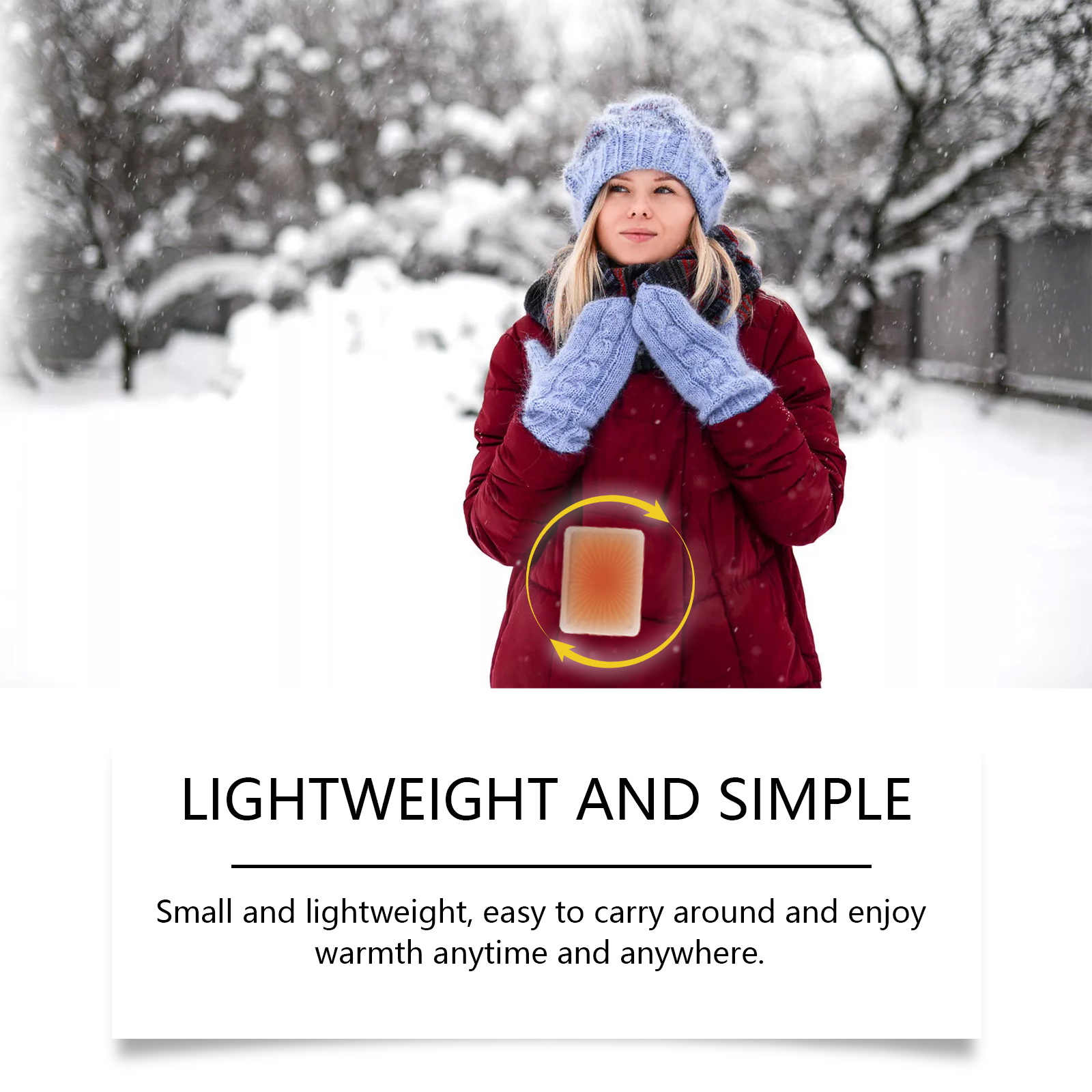 Hand Warmer Winter Coldproof Warm Outdoor Disposable Portable Convenient Body Heat Warm Patch