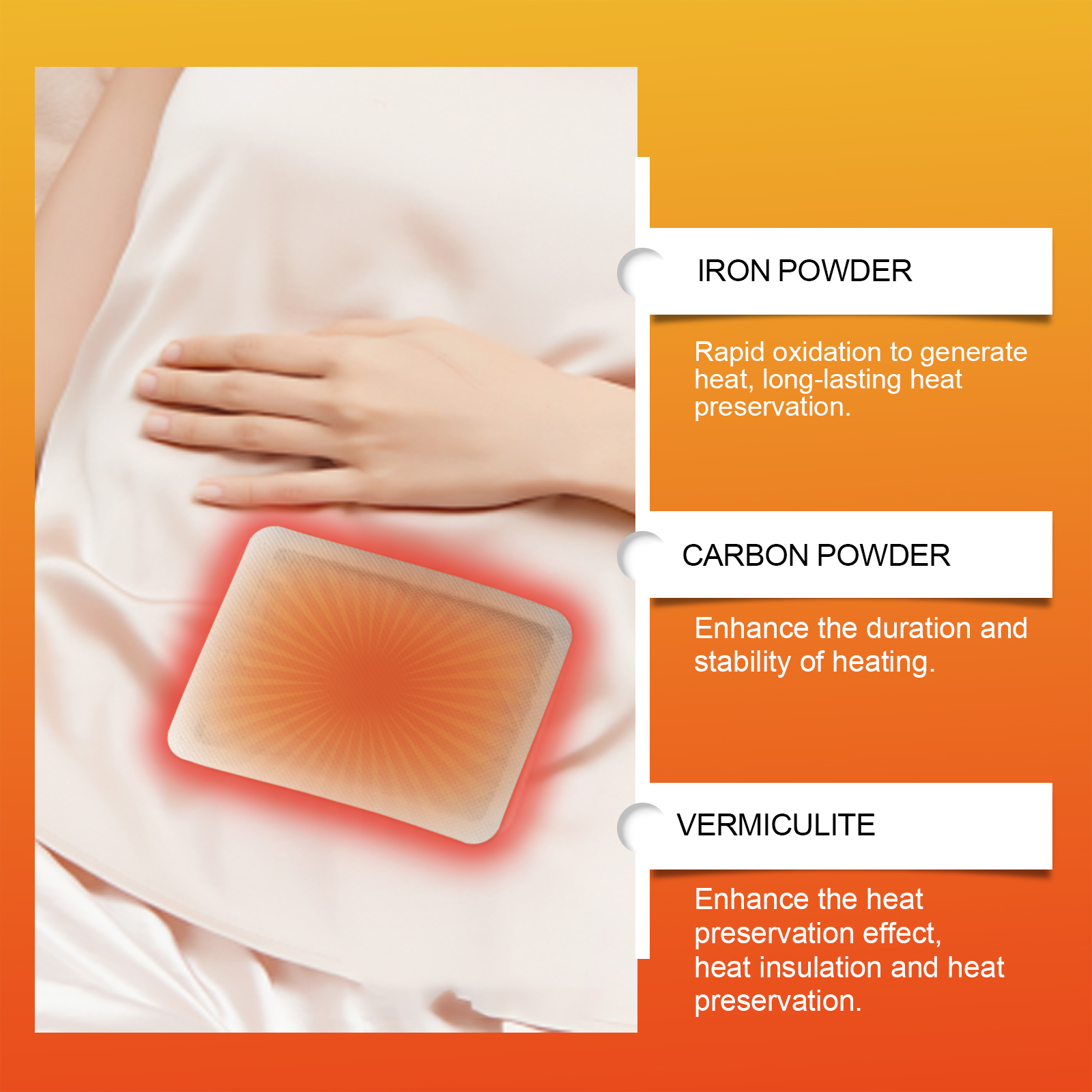 Hand Warmer Winter Coldproof Warm Outdoor Disposable Portable Convenient Body Heat Warm Patch