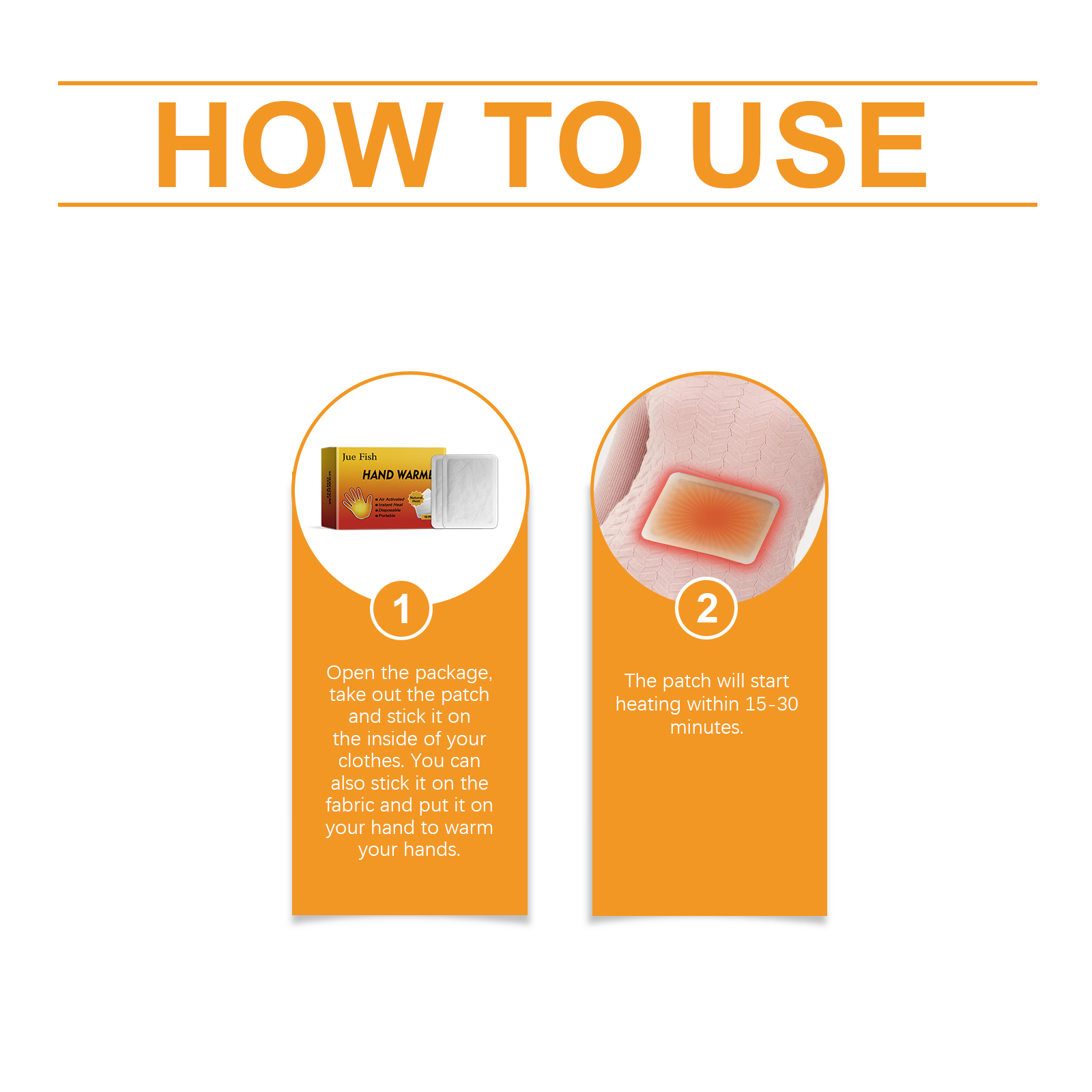 Hand Warmer Winter Coldproof Warm Outdoor Disposable Portable Convenient Body Heat Warm Patch