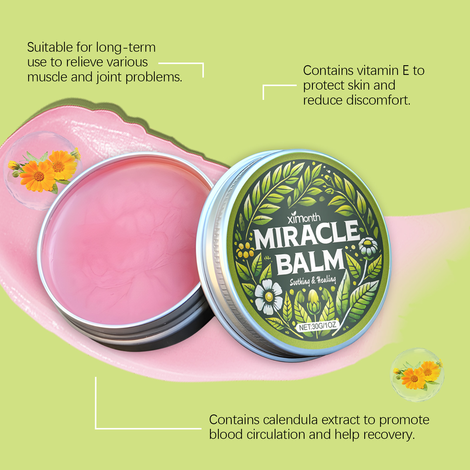 Leg Care Cream Gentle Care Ease Leg Discomfort Massage Daily External Use Care Ointment