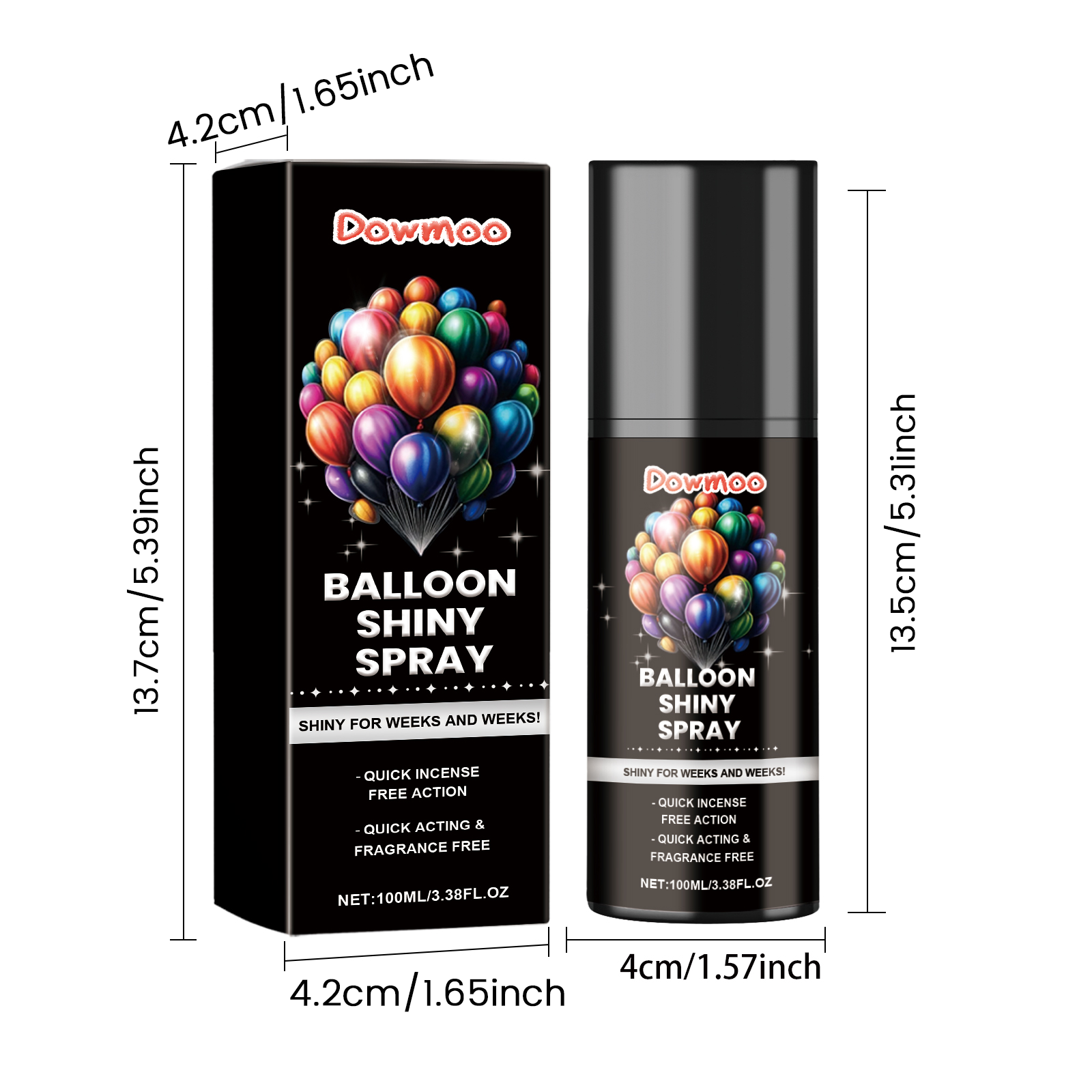 Balloon Shine Spray Polishing Gloss Enhancer For Lasting Shine Party Balloon Decoration Brightening Mist