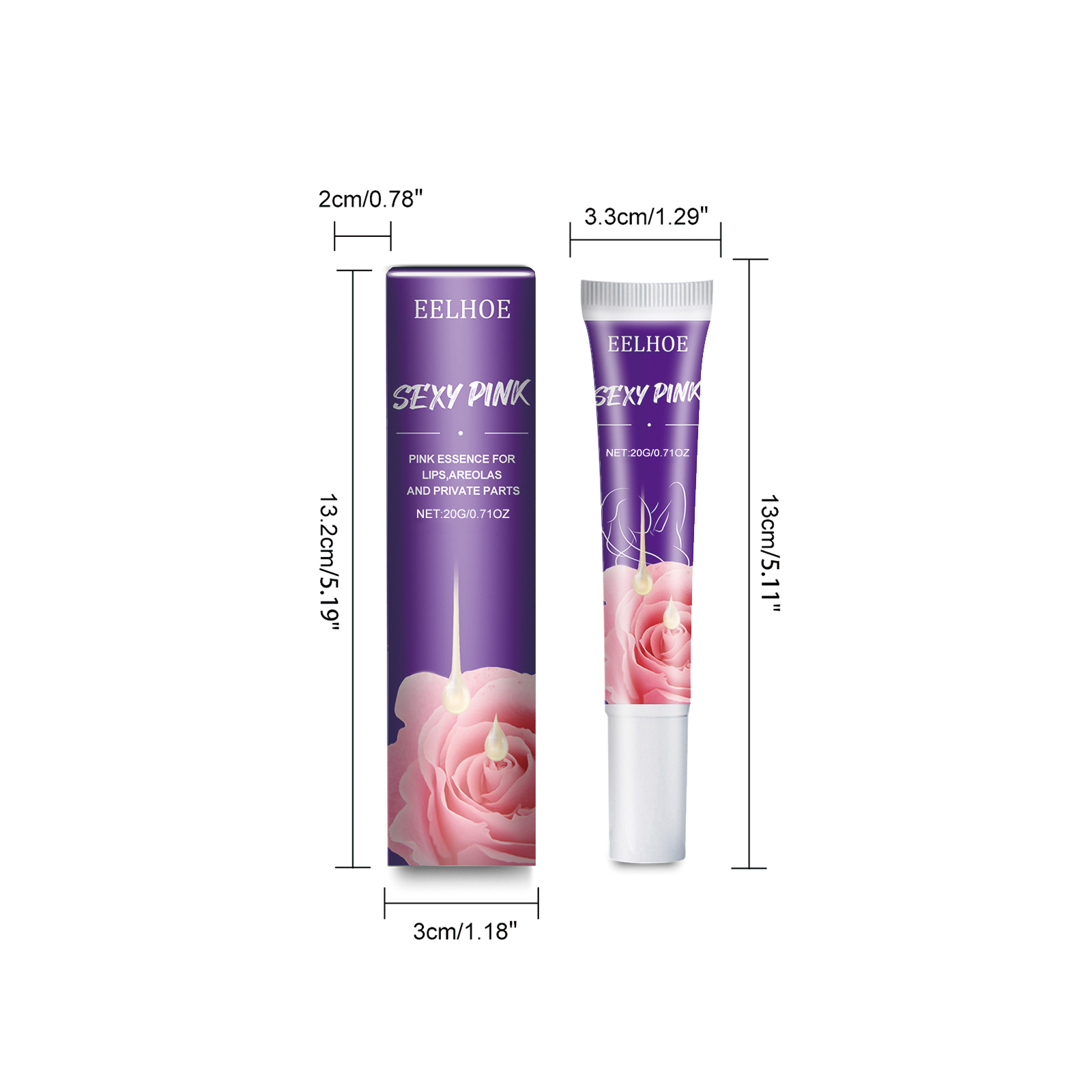 Body Care Cream Gentle Moisturizing For Underarms Knees Elbows Joints Daily Skin Nourishment