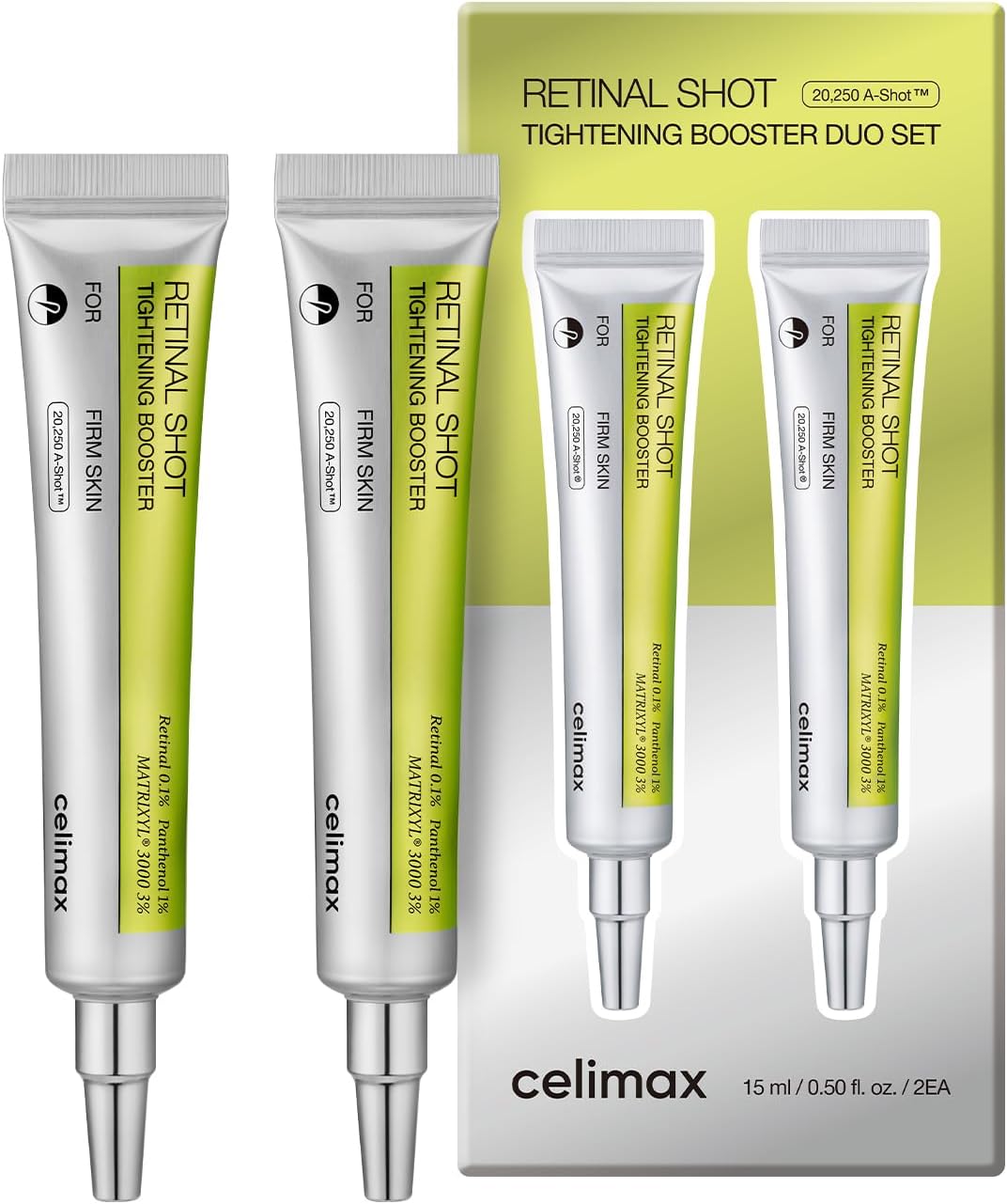 celimax The Vita A Retinal Shot Tightening Booster Duo 2pcs Set 15ml
