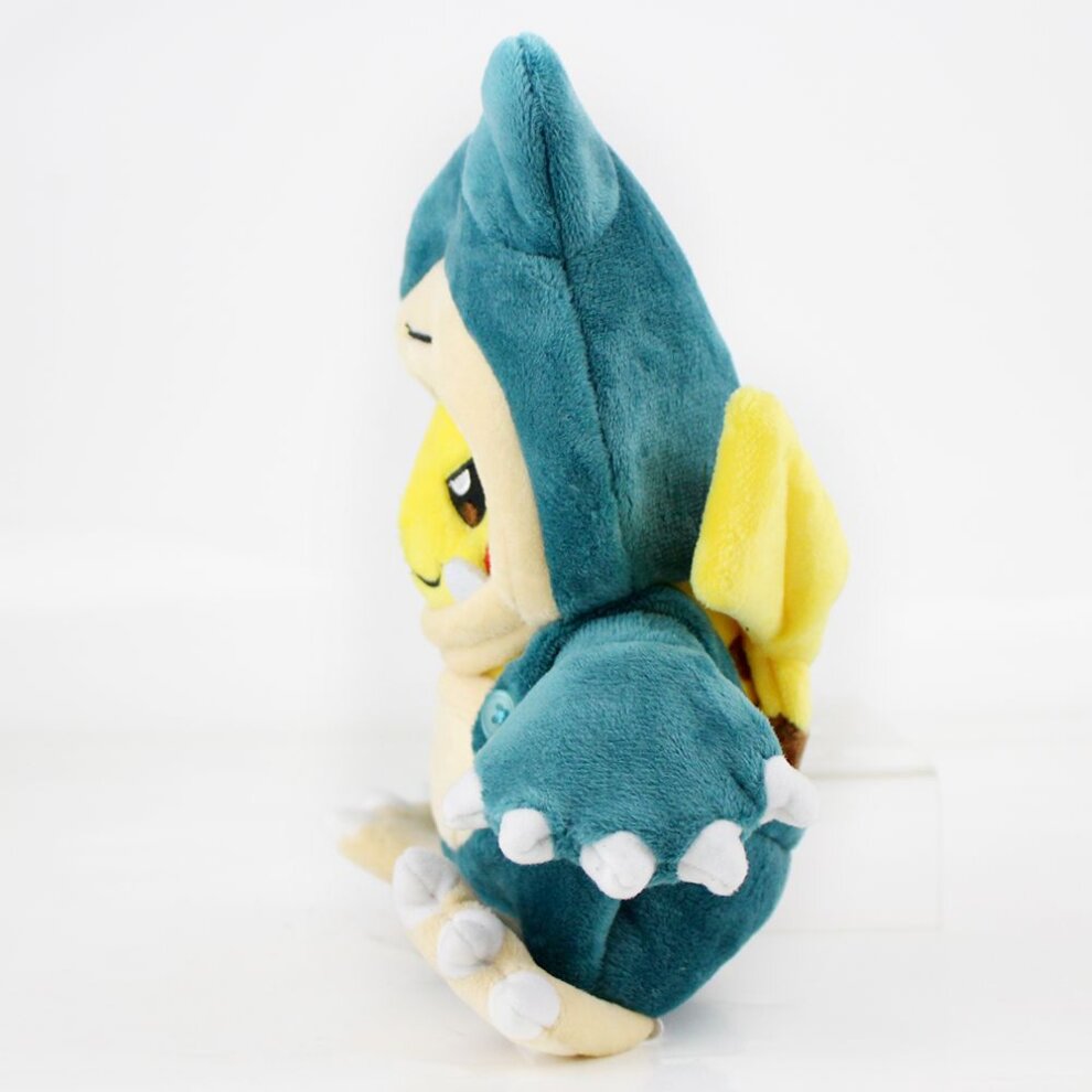 Pokemon Soft Plush Toy Stuffed Doll 20CM Cosplay Snorlax Pikachu Cross Dressing