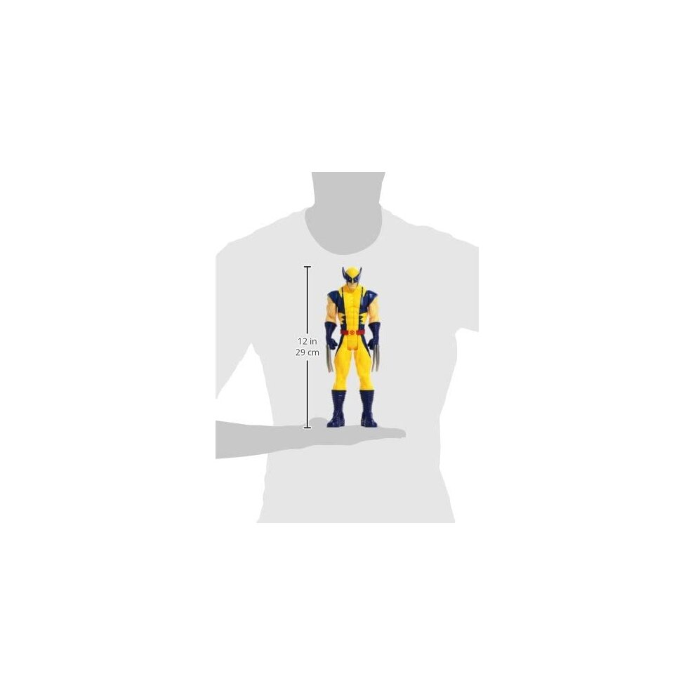 Wolverine X MEN Action Figure Licensed Marvel Hasbro Titan Hero Series