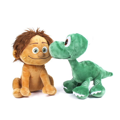 2pcs/lot 22cm the Good Dinosaur Movie Spot Arlo Stuffed Plush Toy