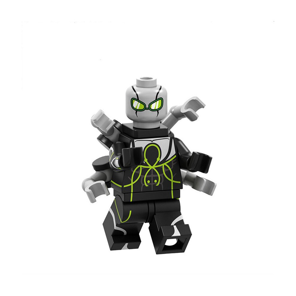 Minifigures Hydra Doctor Octopus Series 8 Pcs Minifigs Building Blocks Kit Compatible with Lego Kids Action Figure Doll Toys Cake Toppers Figures Birthday Party Decoration Supplies Girls Boys Christmas Surprise Gifts