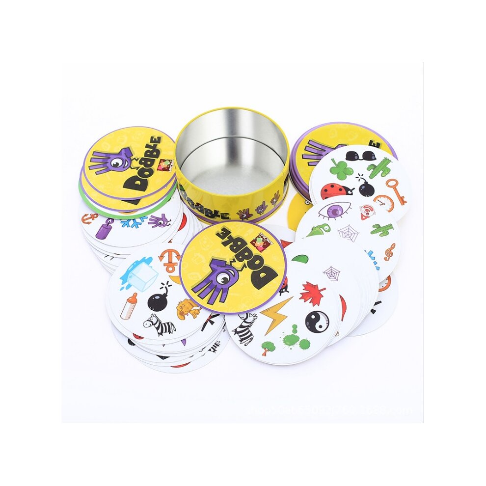 (Spot it NUMBERS) Spot it Card Game Dobble Family Friend Party Game Board Games Fun 5 Games In 1 Boxed Kids Toy Gifts
