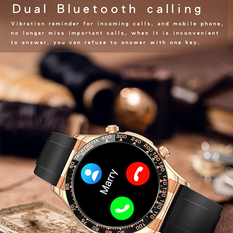 Health Fitness Tracker Smartwatch Interactive Music Smart Watch Men