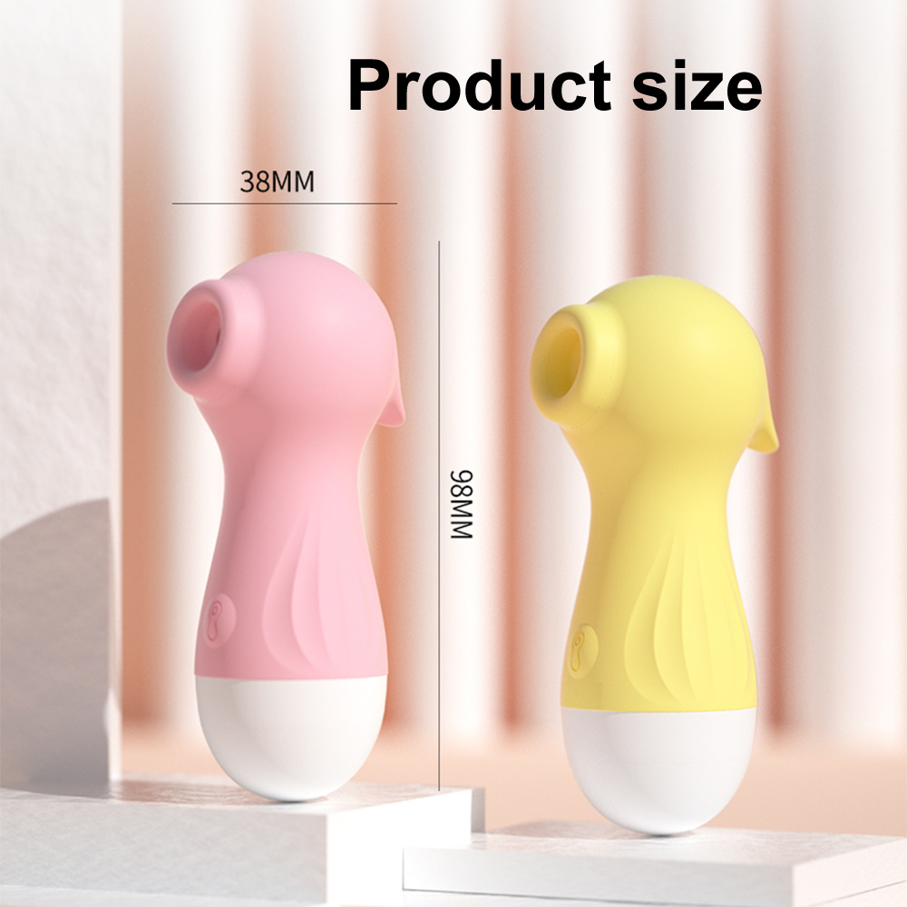 (Pink) Sucking Vibrator AV Vibrating Massager Nipple Oral Vacuum Stimulator Female Masturbator Adult Sex Toys For Women 10 Frequency USB Charging Waterproof