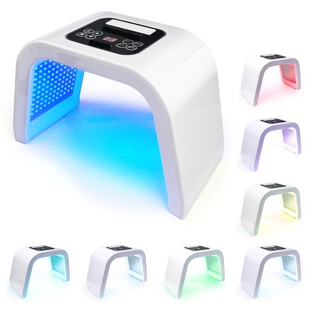 PDT LED Skin Therapy Light Mask Face Skin Care Tools  Beauty Health Facial Masks Wrinkle Remove Spa Household Skin Rejuvenation Use 7 Colors