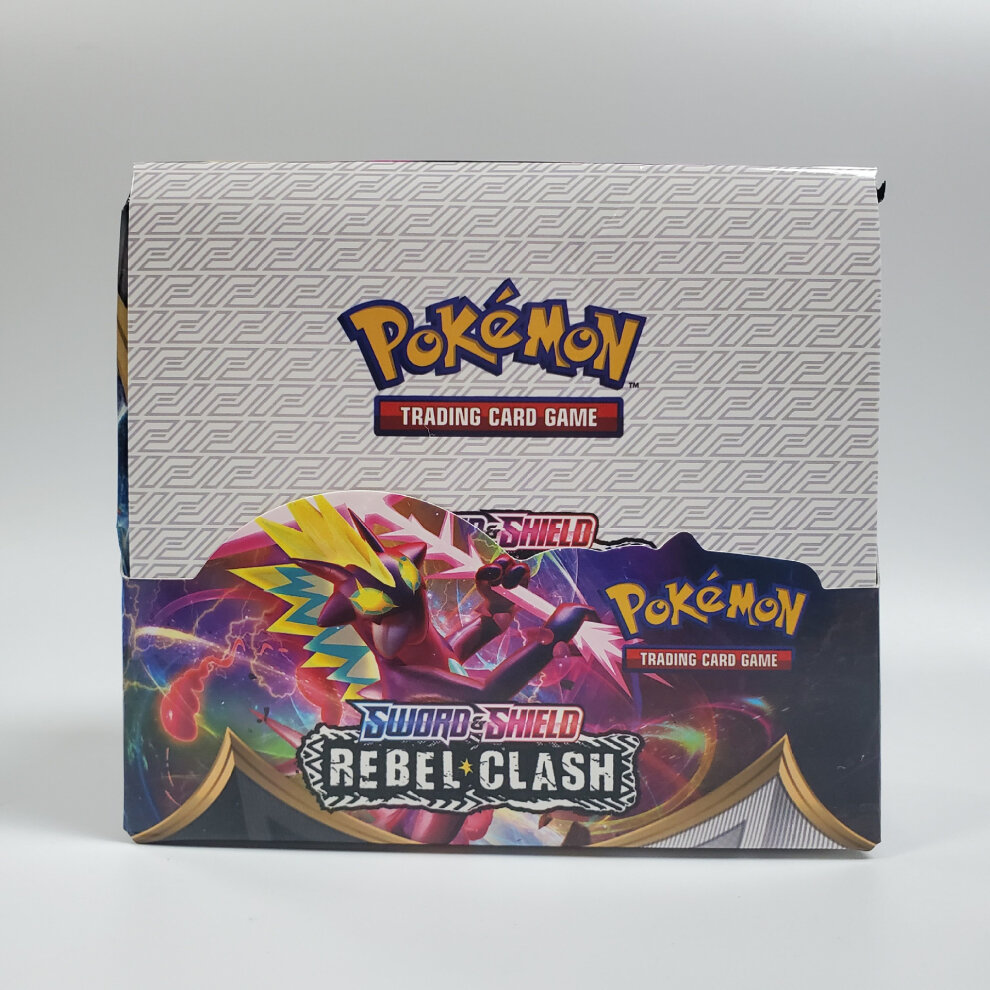 Pokemon Cards 324PCS English Trading Card Game Rebel Clash Booster Box Collectible Kids Toys Gift
