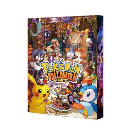 Christmas Advent Calendar 2024 Xmas Countdown Pokemon 24 PCS Set Figure  Blind Box Anime Figure Pikachu Charizard Action Model Kid Halloween Gifts