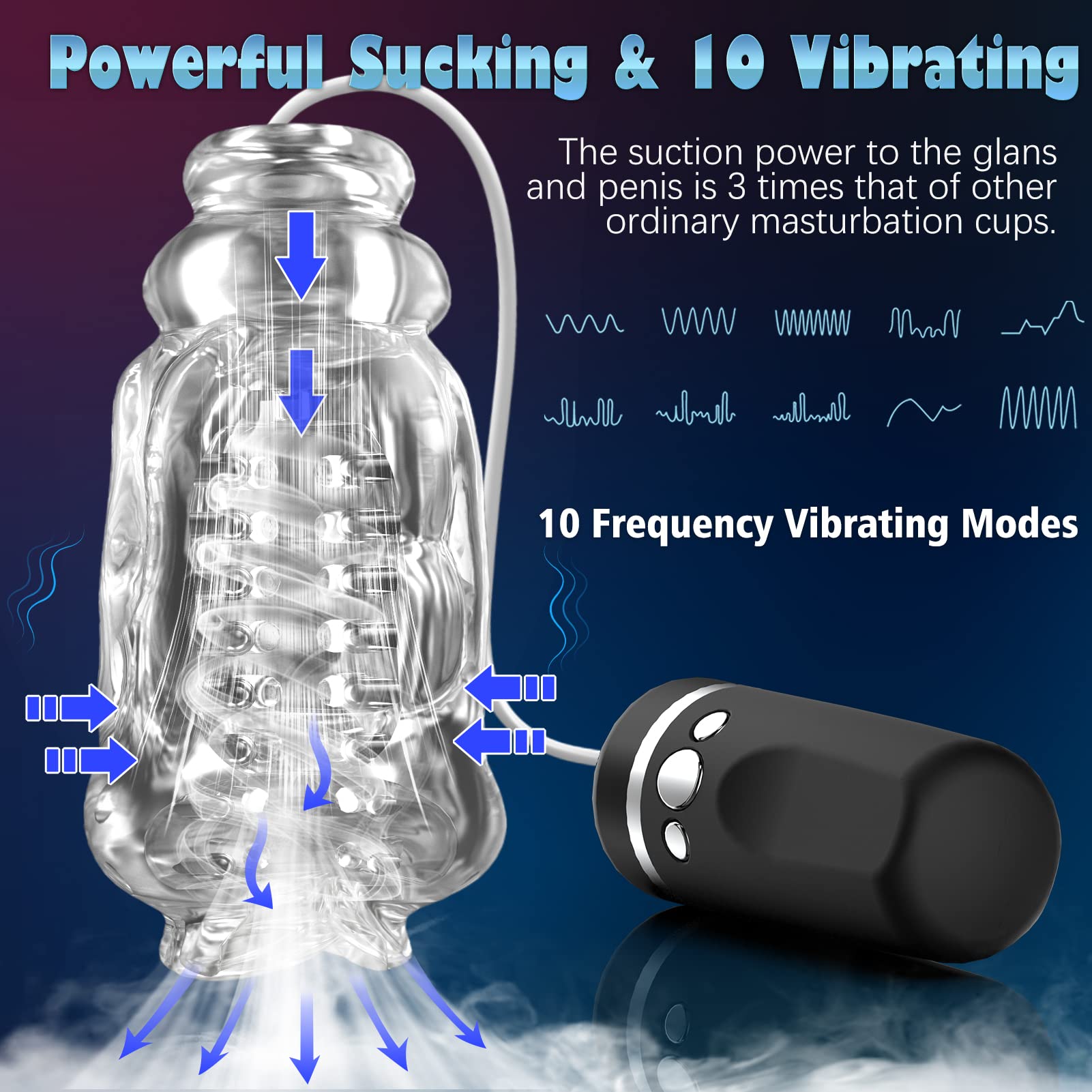 Automatic Male Masturbator Cup Sex Toys for Men Penis Pump Pocket Pussy Vibrator Stroker Sucking Vibrating Adult Oral Toys