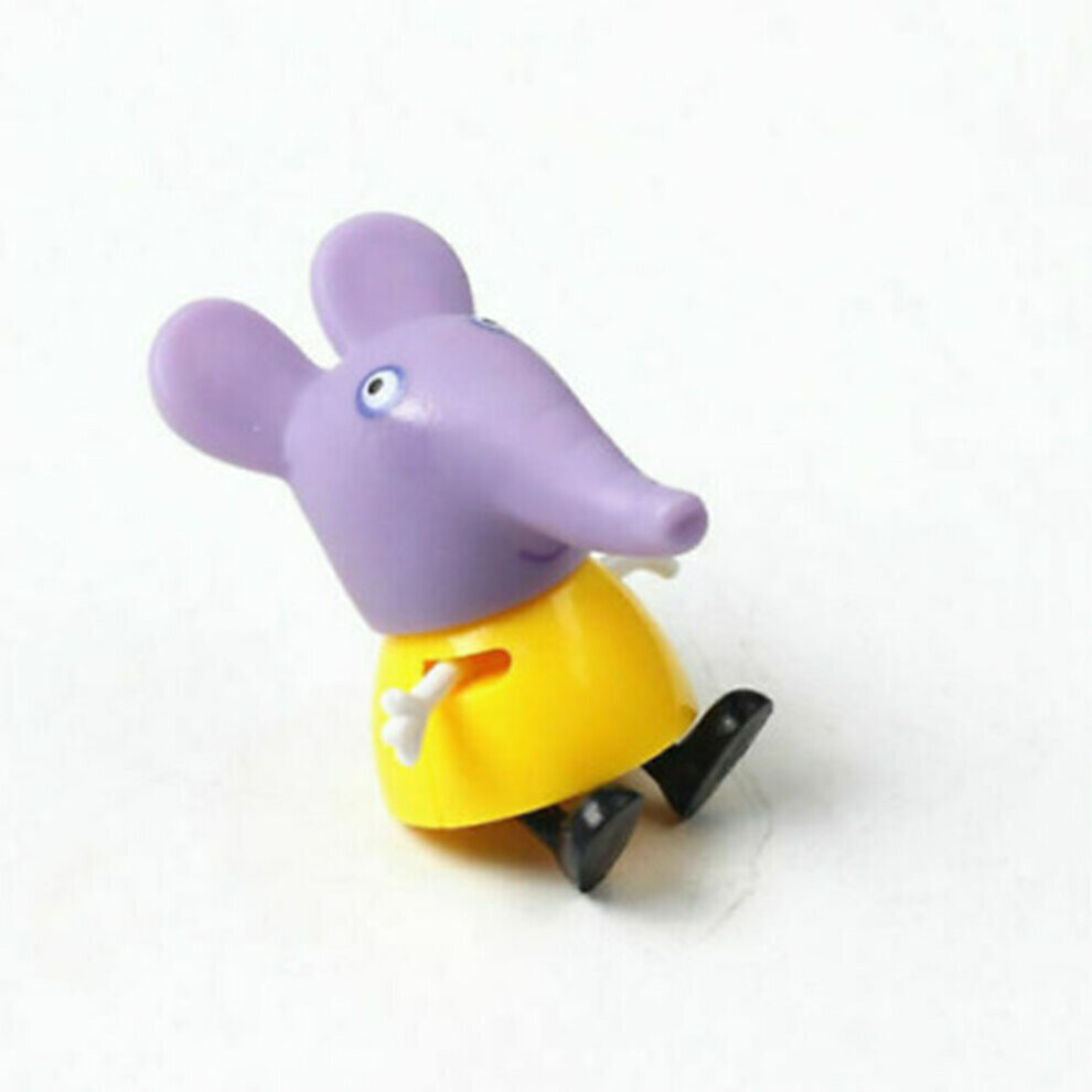 Peppa Pig George Family Friends Action Figures Anime Kids Toys 25 Pcs