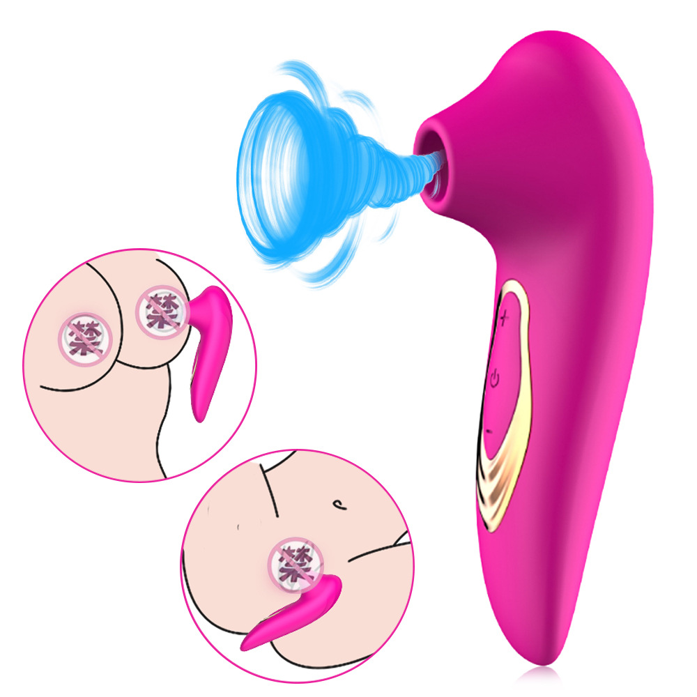 (Rose Red) Vibrators for Women Clitoris Sucker Nipple Vibrator Female Vagina Vacuum Stimulator Tidal Masturbator Sex Toys Adults 10 Modes Stick Clitoral Massage
