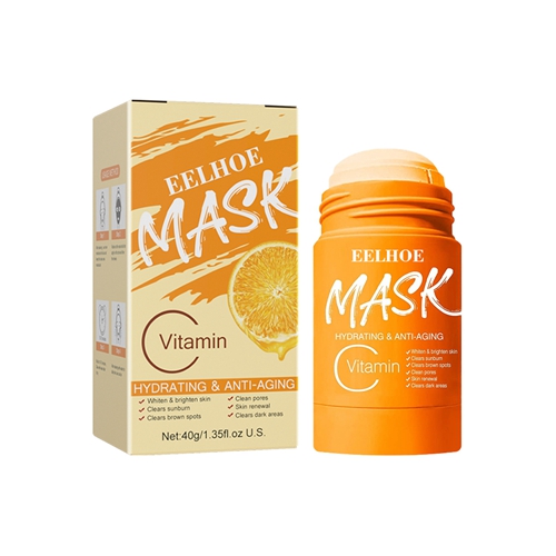 Green Tea Eggplant Cleansing Solid Face Mask Stick Hydrating Firming Cleans Pores Remove Blackhead Oil Control Moisturizing Beauty Skin Care Tools