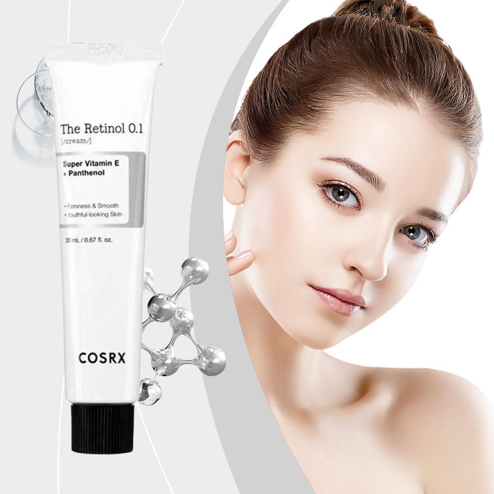 Cosrx Snail Night Cream Pure A Retinol Face Cream Anti Aging Cream for Fine Lines Lifting Firming Eye Neck Cream 20ml