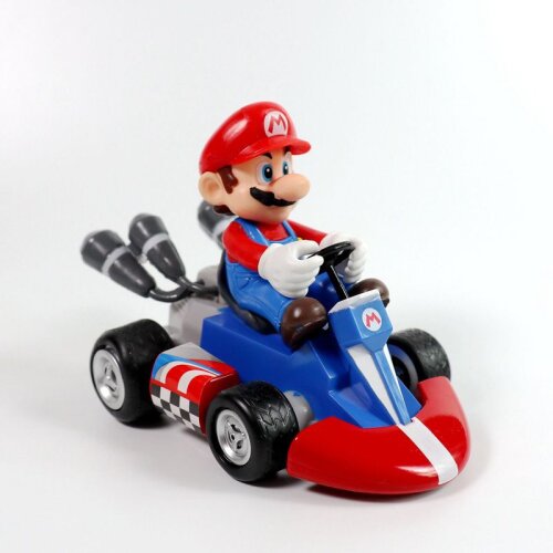 Super Mario Kart Car Pull Figure Toy Collection