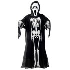 Halloween Kids Boys Skeleton Costume Fancy Dress With Mask Gloves Party Cosplay