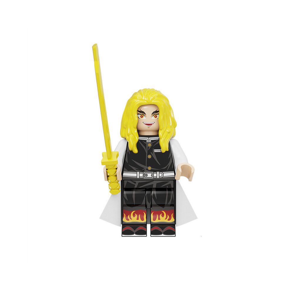 Building Block Minifigures Toys Demon Slayer Fit Lego 8PCS