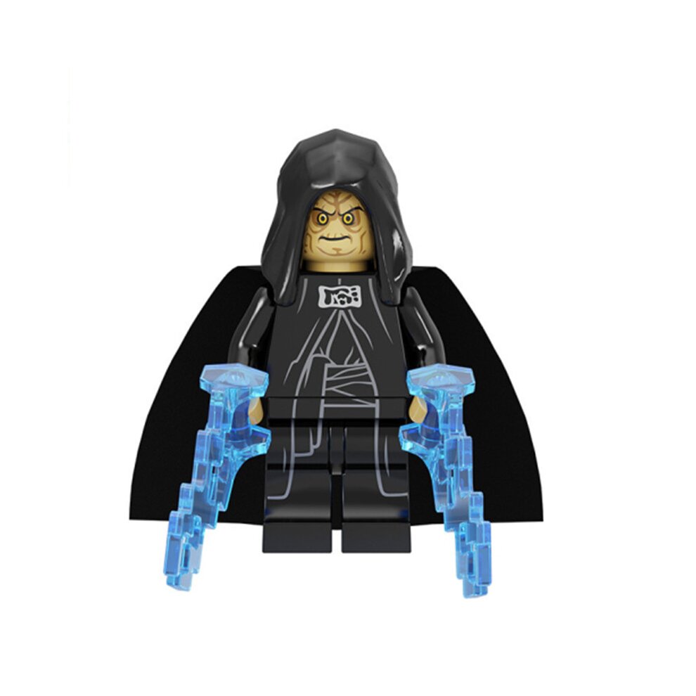 Star Wars Minifigure Fit Lego Dark Stormtroopers Emperor Palpatine Darth Sidious from Death Star Final Duel Set includes Force Lightning Weapons and Red Lightsaber Building Block Kit  Collection Mini Action Figures Playset Party Toys Gift for Fans Kid