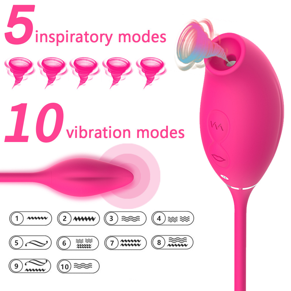Vibrating Dildo Bullet Vibrators Sex Toy Nipple Clitoriss Toys with 10 Suction Modes Dildo Anal Stimulator Magic Massager Adult Toys for Women and Couples