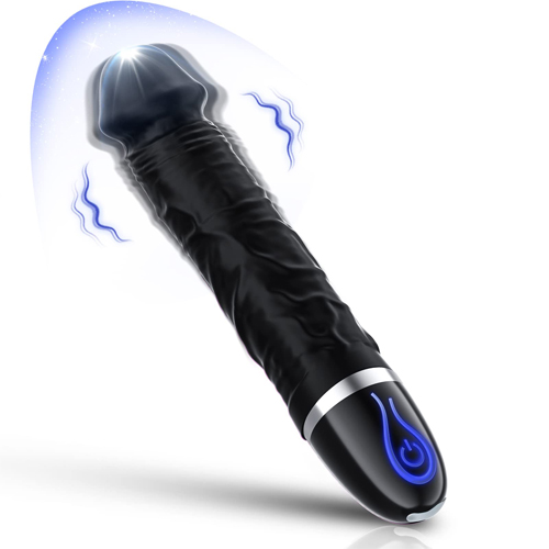 G Spot Vibrator Realistic Dildos Clit Stimulator Silicone Anal Adult Sex Toys for Men Women Couples Personal Massager Gun 7 Vibrations Fit for Vagina Anal Stimulation Sex Gift