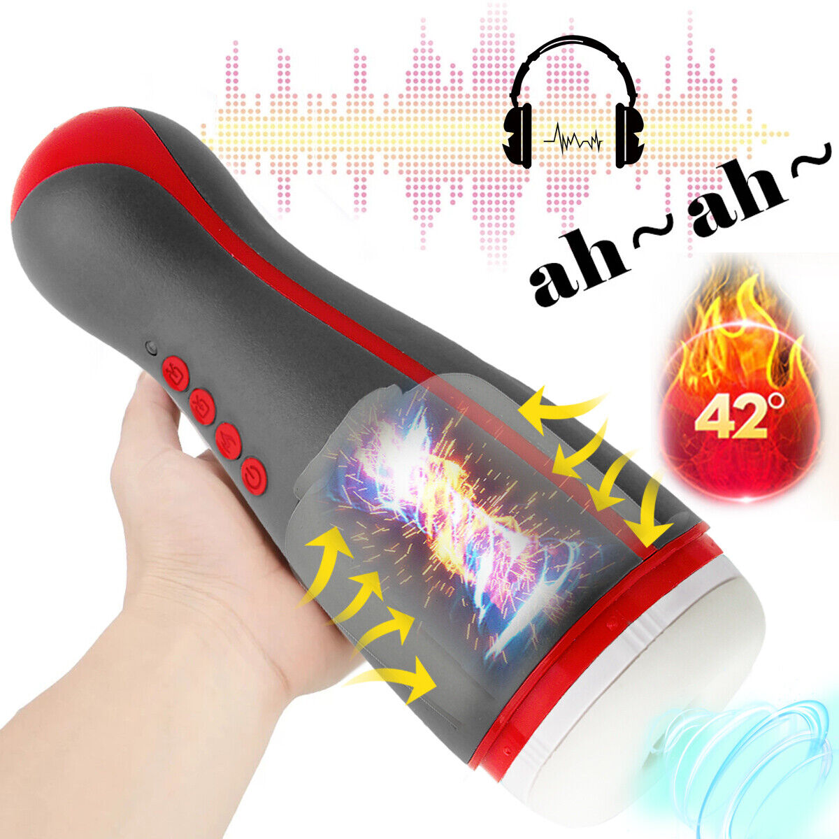 Automatic Sex Machine Male Masturbaters Cup Stroker Sex Toy Intelligence Heating Strong Sucking USB Charging A Penis Trainer Vagina Cup for Man