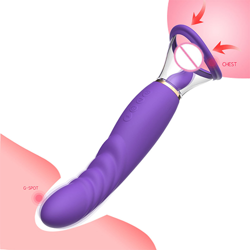 Magic Wand Vibrator G-Spot Sex Toys for Women Clitoral Stimulator Dildo Bullet Thrusting Adult Toy Suction Heating Massager