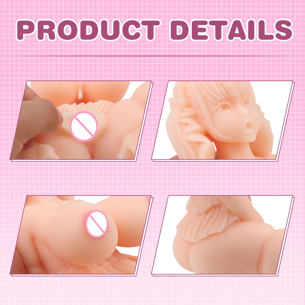 Sex Doll for Man Skeleton Full Body Adult Toys Handheld Sex Toys Male Masturbation Cup Real Silicone Vaginal Big Ass with Pussy Toys for Masturbating Liquid Silicone
