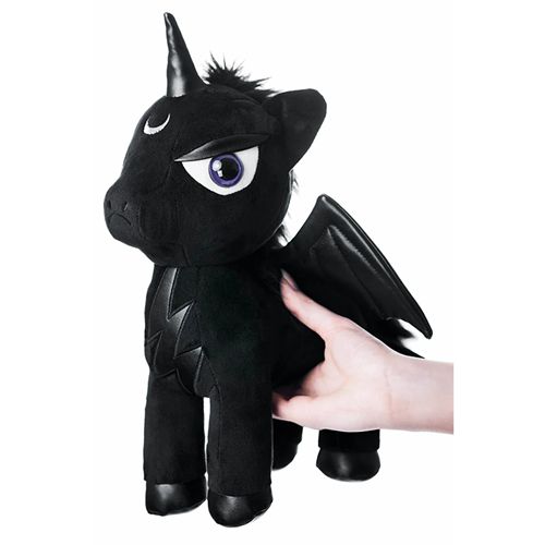 Unicorn Killstar Plush Toys Stuffed Dolls Kids Toys Black 35CM