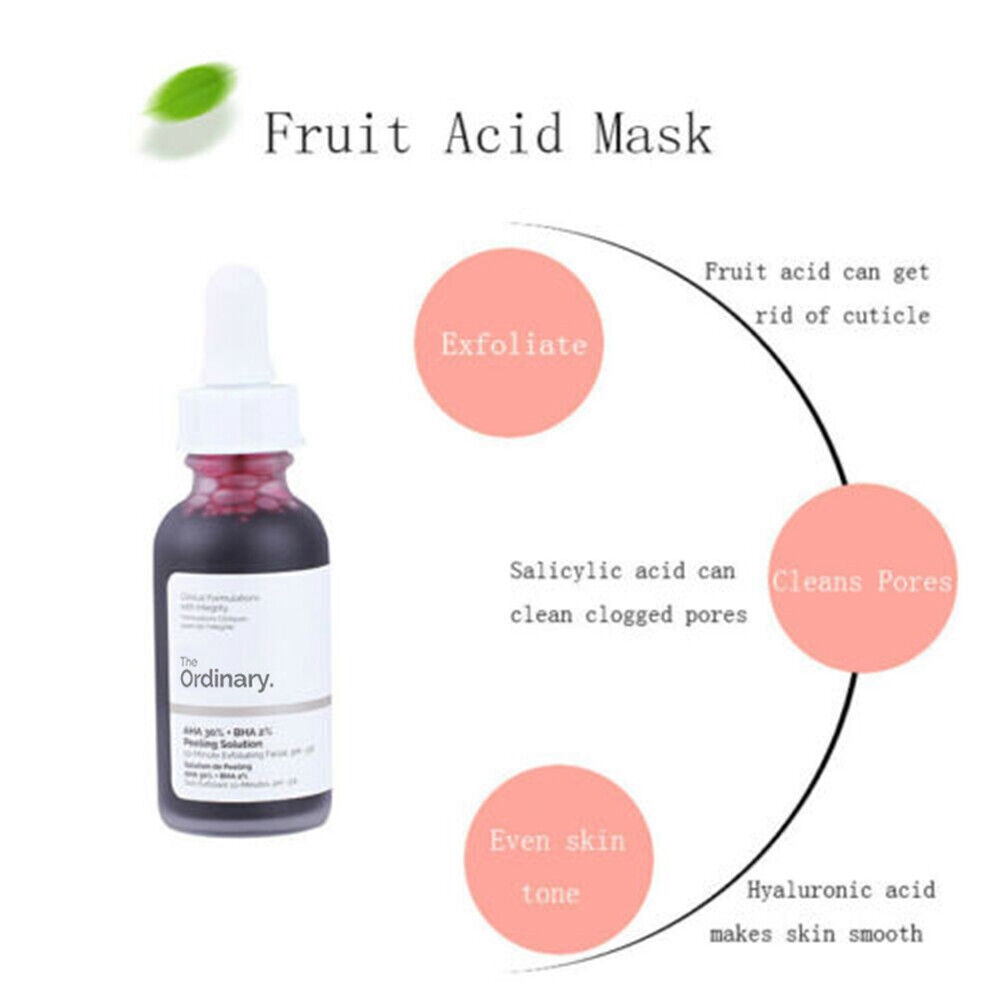 The Ordinary AHA 30 + BHA 2 Peeling Solution 30ml Hyaluronic Acid Serums