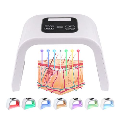 PDT LED Skin Therapy Light Mask Face Skin Care Tools  Beauty Health Facial Masks Wrinkle Remove Spa Household Skin Rejuvenation Use 7 Colors