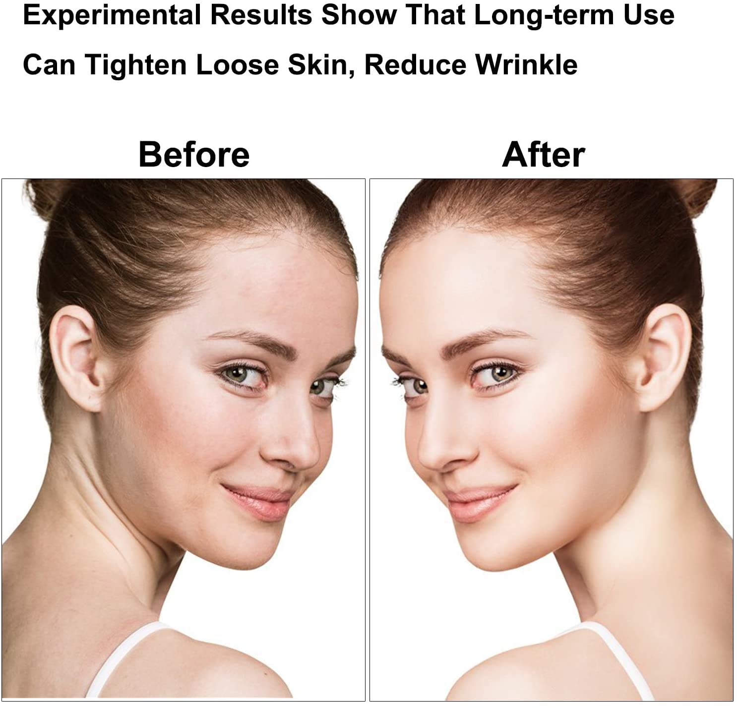 Face Massager Anti Aging Neck Eye Massager Anti Wrinkles Facial Device Micro-Current Neck Protector for Skin Tightening Lifting High Frequency