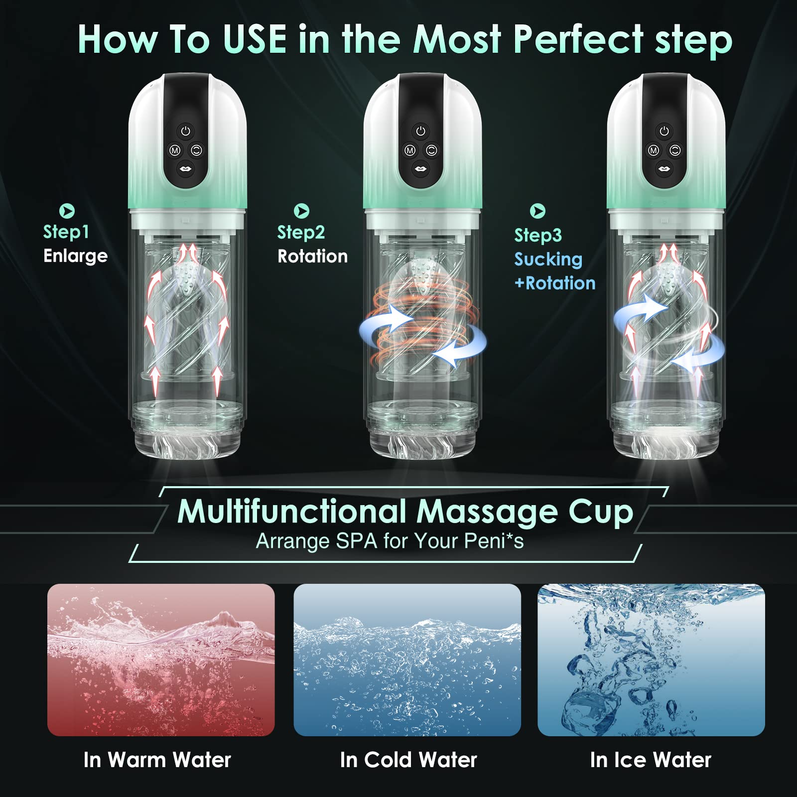 Electric Masturbator Adult Toys Male Sex Toy Sucking Penis Pump Toys Vibrator Stroker Male Automatic Masturbator Cup Blowjob Sucking Sex Machine