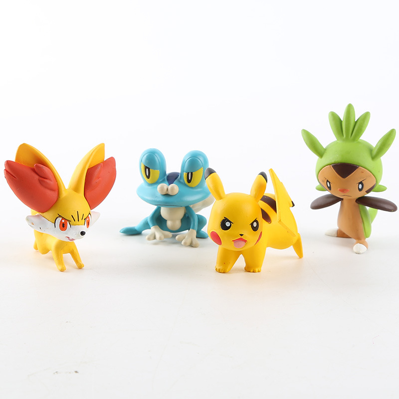 Pokemon Ball Pokeball Toy Pop-up Balls Set Bouncing Poke Ball Cartoon Pikachu Figures Mini Action Figure Dolls Kids Toys Gifts