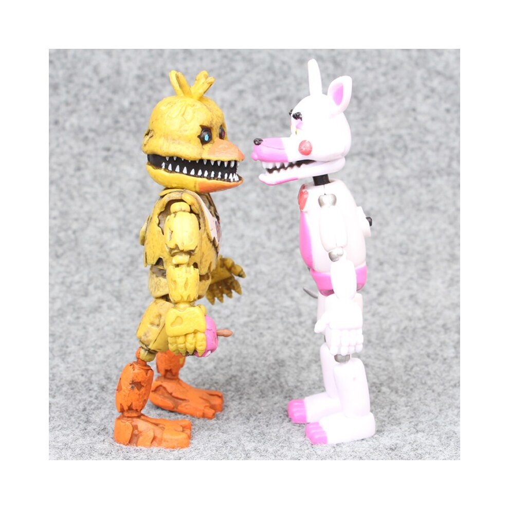 FNAF Five Nights At Freddys PVC Action Figures Toys Night Bear Figures Toy Sets Kids Toys Birthday Gift