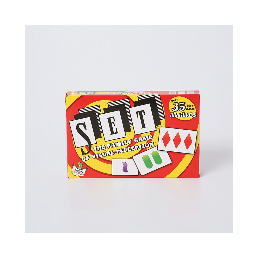 SET Card Board Game Puzzle Card Family Party Card Game