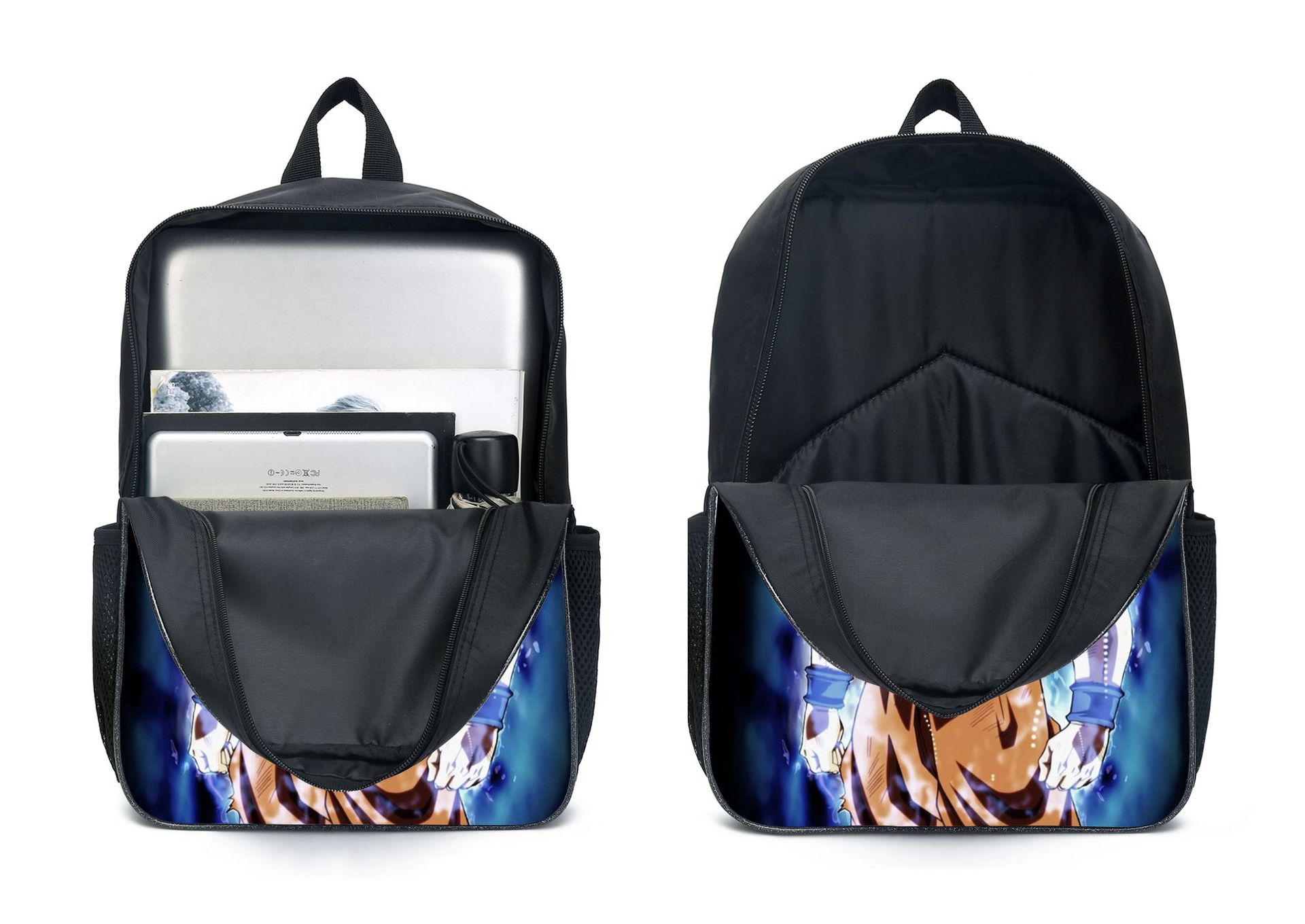 Dragon Ball  3D Printed Travel Backpacks  3Pcs for Kids Pencil case Shoulder Bags Book Bag Suitable for Teenagers and Students