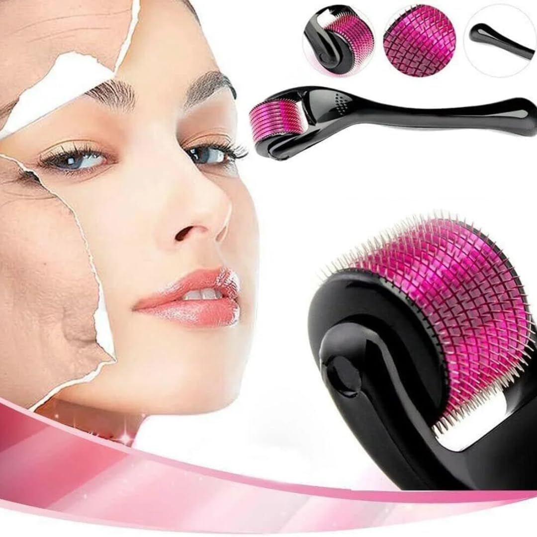 (1.5mm) 540 Titanium Micro Needle Derma Roller Beard Hair Growth Skin Care