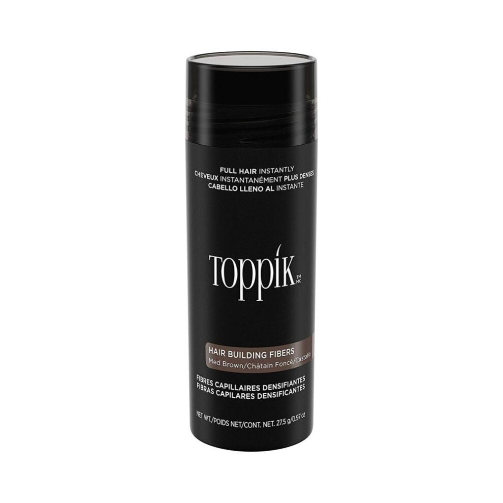Toppik Hair Building Fibers Medium Brown 27.5G