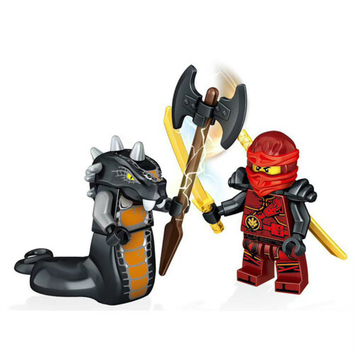 24 Pcs Ninjago Lego Mini Figures Master Building Blocks Toys Collection Display Tabletop