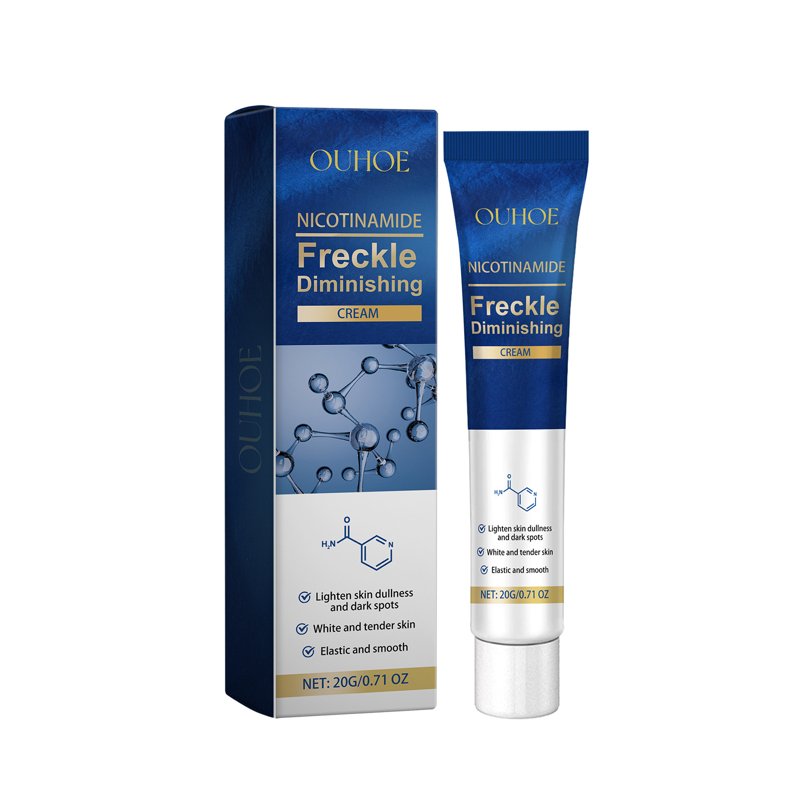 OUHOE Freckle Remover Cream Face Removing Dark Spot Melasma Chloasma Senile Plaques Sunburn Cyasma Chorioplaque Freckle