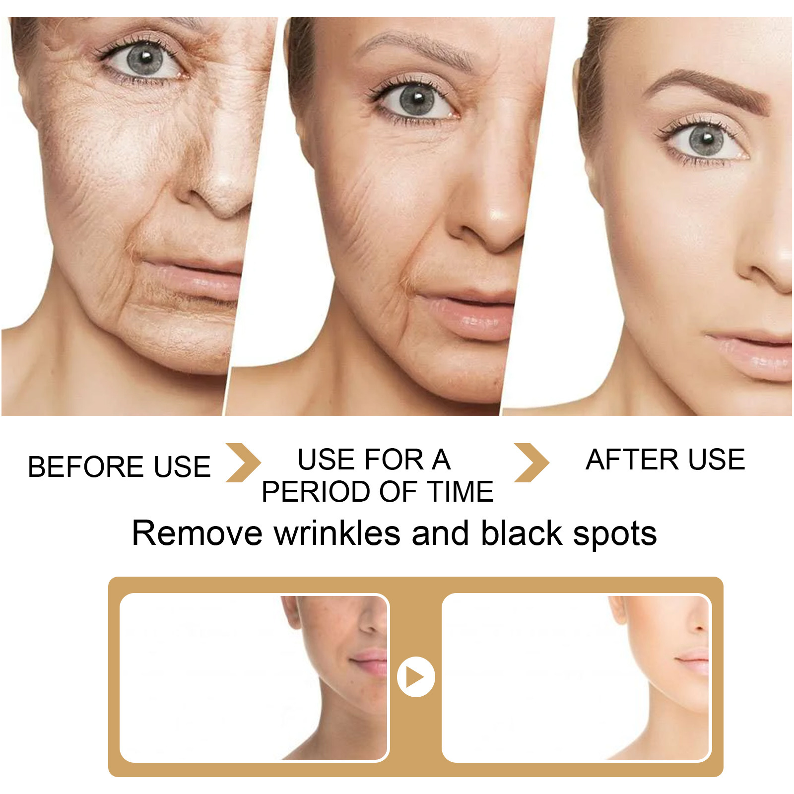 Turmeric Face Serum Freckle Shrink Pore Essence Repair Melanin Brighten Moisturizing Nourish Cur-cumin Oil Fade Dark Spot Anti Aging Essential Skin Care