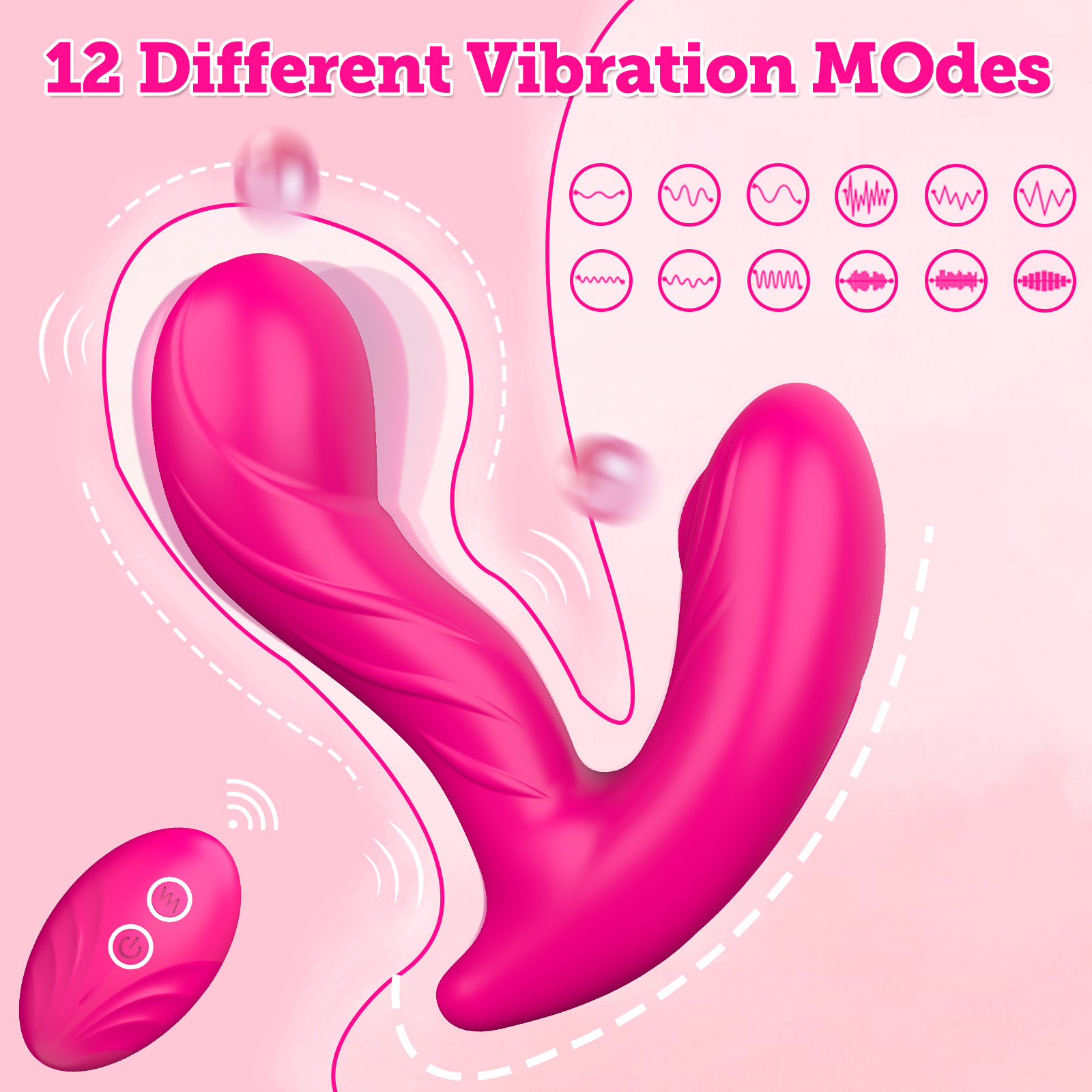 Sucking Vibrator Sex Toys for Women Remote Control Vibrators with 12 Vibration and Suction Modes Adult Sex Toy Clitoral Stimulator Vibrator Dildo Sex Toys